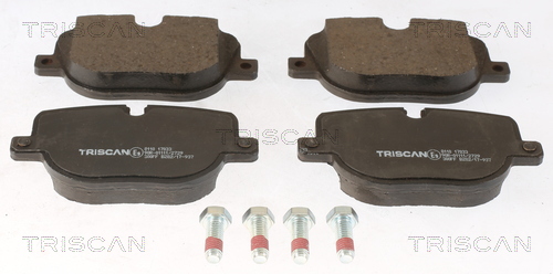 Комплект тормозных колодок, дисковый тормоз   8110 17033   TRISCAN