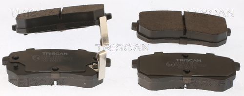 Комплект гальмівних накладок, дискове гальмо   8110 18018   TRISCAN