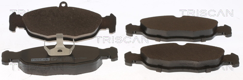 Комплект тормозных колодок, дисковый тормоз   8110 24957   TRISCAN