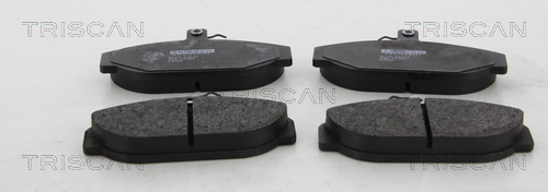 Комплект тормозных колодок, дисковый тормоз   8110 27015   TRISCAN