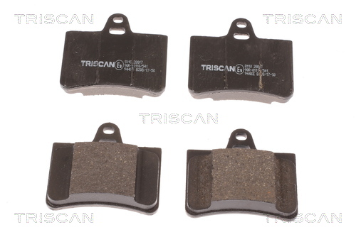 Комплект тормозных колодок, дисковый тормоз   8110 28017   TRISCAN