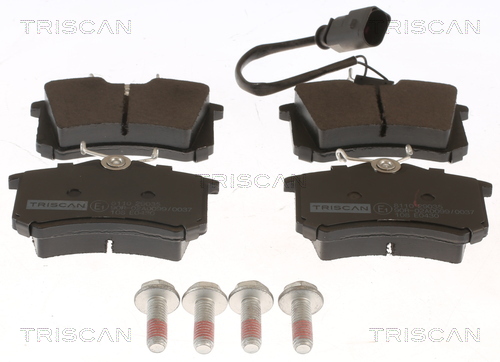 Комплект тормозных колодок, дисковый тормоз   8110 29035   TRISCAN