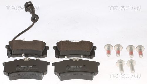 Комплект тормозных колодок, дисковый тормоз   8110 29036   TRISCAN