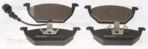 Комплект тормозных колодок, дисковый тормоз   8110 29039   TRISCAN