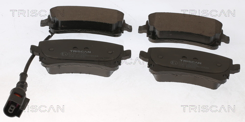 Комплект тормозных колодок, дисковый тормоз   8110 29056   TRISCAN