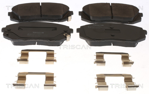 Комплект тормозных колодок, дисковый тормоз   8110 43043   TRISCAN
