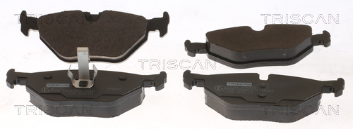 Комплект тормозных колодок, дисковый тормоз   8110 65002   TRISCAN