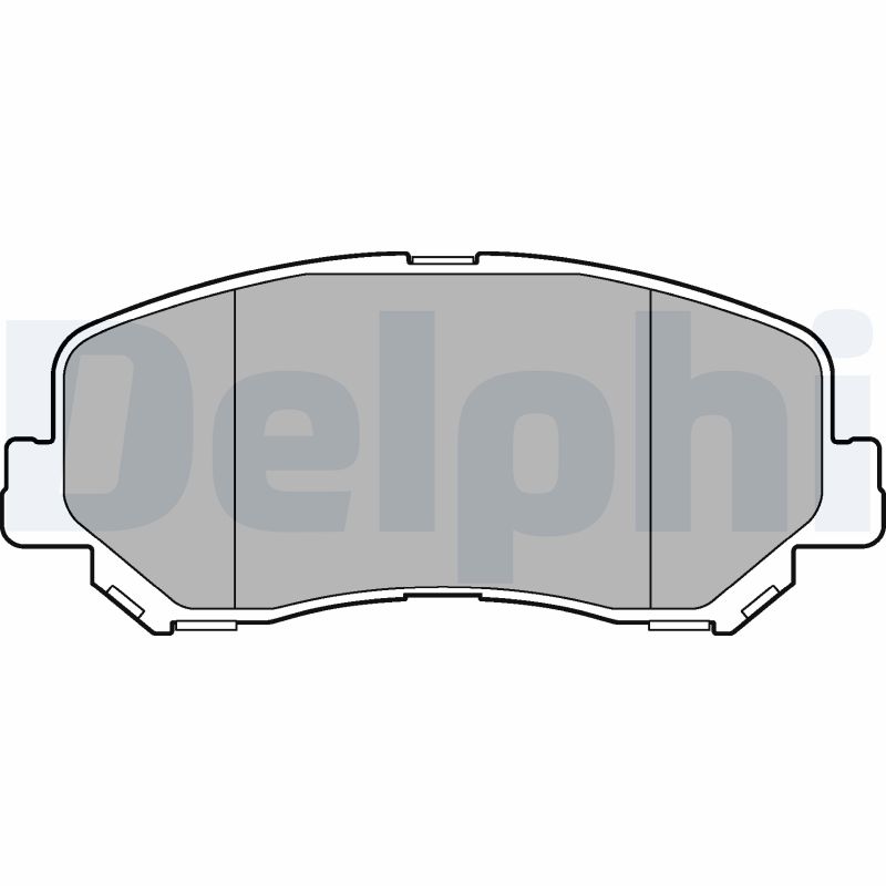 Комплект тормозных колодок, дисковый тормоз   LP3269   DELPHI