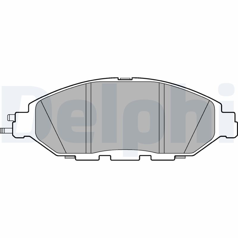 Комплект тормозных колодок, дисковый тормоз   LP3278   DELPHI