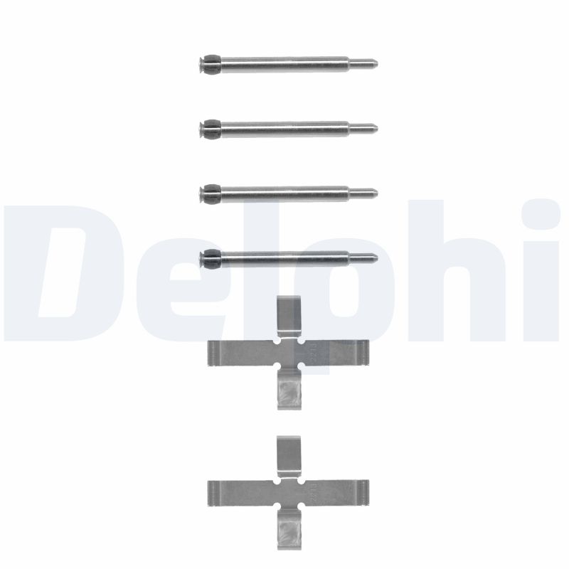Комплектующие, колодки дискового тормоза   LX0039   DELPHI