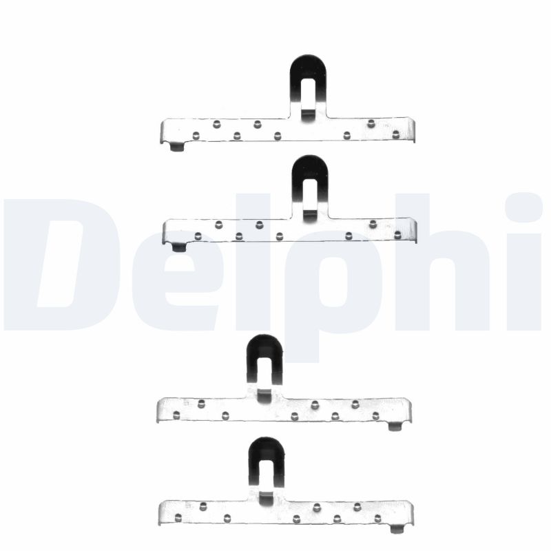 Комплектующие, колодки дискового тормоза   LX0071   DELPHI