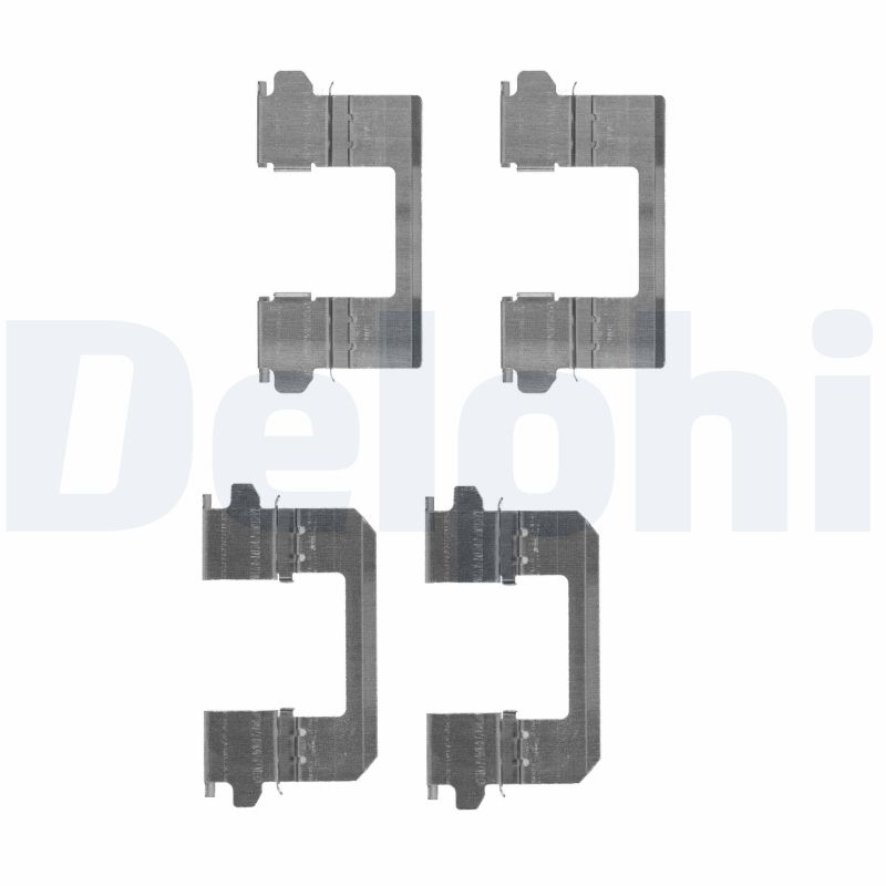 Комплектующие, колодки дискового тормоза   LX0530   DELPHI