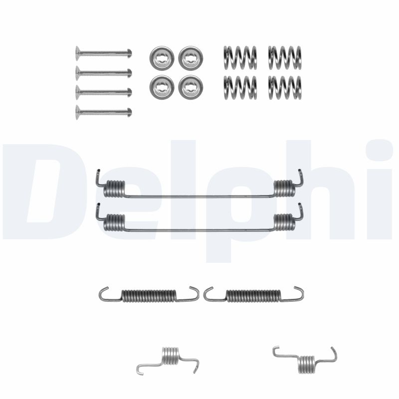 Комплект приладдя, гальмівна колодка   LY1303   DELPHI