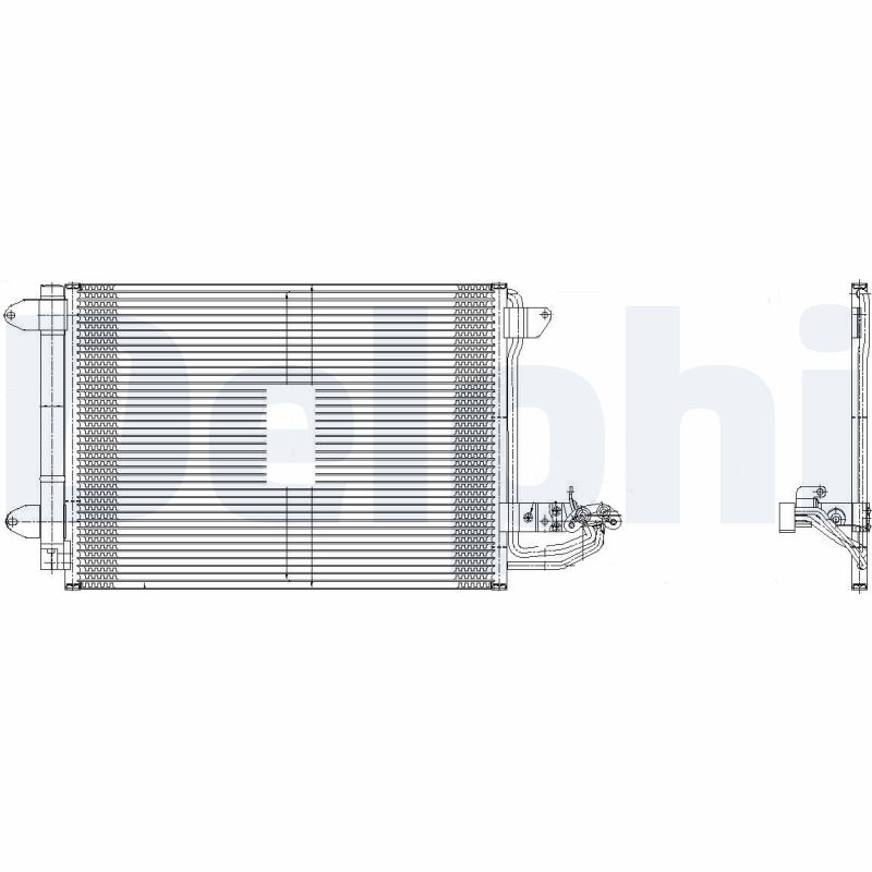 Конденсатор, система кондиціонування повітря   TSP0225482   DELPHI