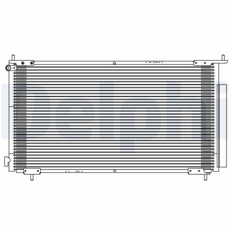 Конденсатор, система кондиціонування повітря   TSP0225596   DELPHI