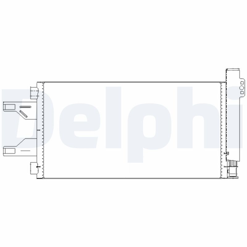 Конденсатор, система кондиціонування повітря   TSP0225676   DELPHI
