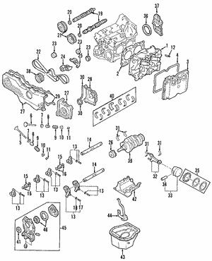 Напрямна клапана   13212-AA130   SUBARU