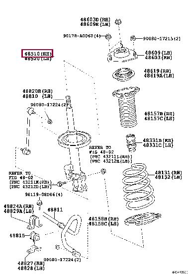 Амортизатор   48510-8Z102   TOYOTA