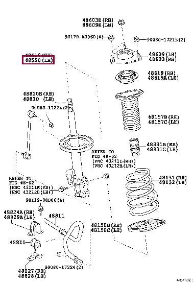 Амортизатор   48520-8Z014   TOYOTA