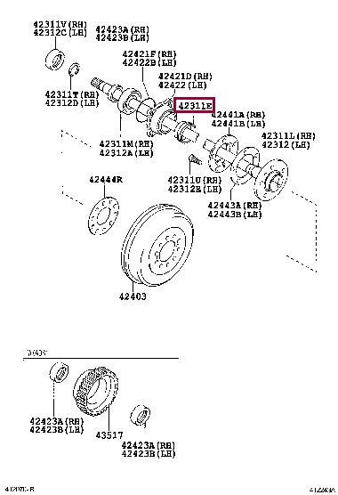 Уплотнительное кольцо вала, приводной вал   90313-T0002   TOYOTA