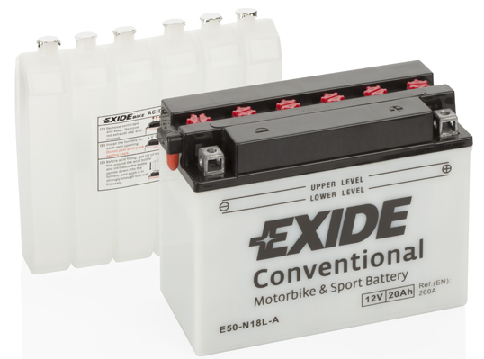 Стартерний акумулятор   E50-N18L-A   EXIDE