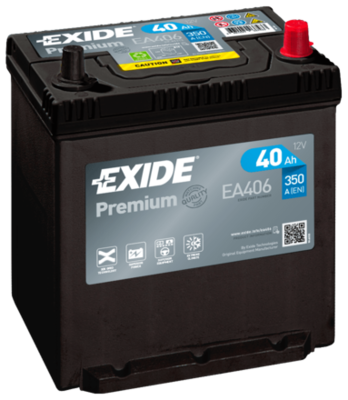 Стартерний акумулятор   EA406   EXIDE