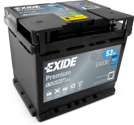 Стартерний акумулятор   EA530   EXIDE