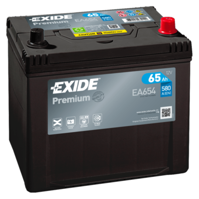 Стартерная аккумуляторная батарея   EA654   EXIDE