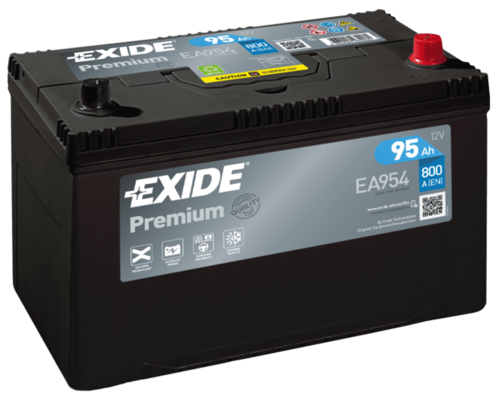 Стартерная аккумуляторная батарея   EA954   EXIDE