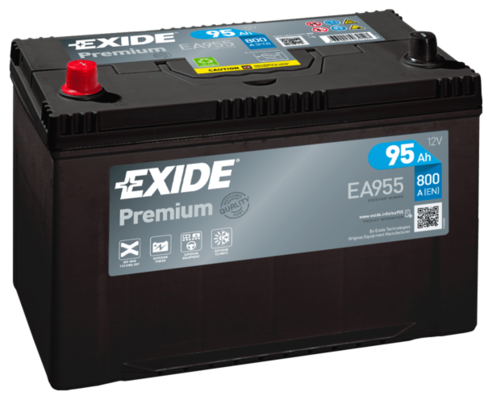 Стартерная аккумуляторная батарея   EA955   EXIDE