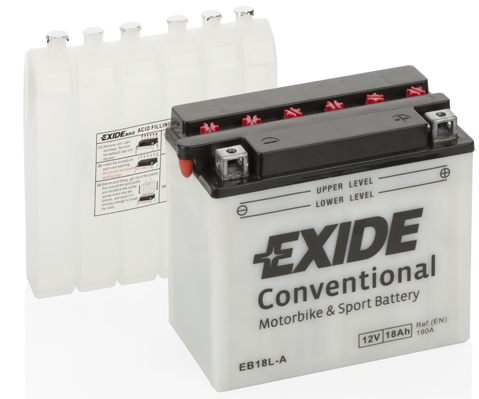 Стартерний акумулятор   EB18L-A   EXIDE