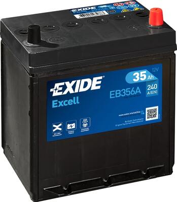 Стартерний акумулятор   EB356A   EXIDE