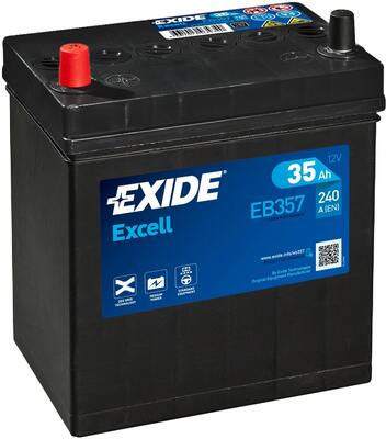 Стартерная аккумуляторная батарея   EB357   EXIDE
