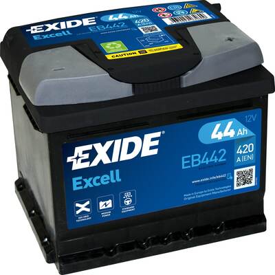 Стартерная аккумуляторная батарея, EXIDE, EB442