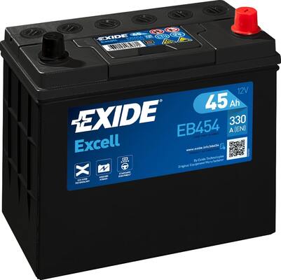 Стартерная аккумуляторная батарея   EB454   EXIDE