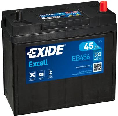 Стартерная аккумуляторная батарея   EB456   EXIDE