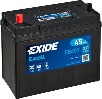 Стартерная аккумуляторная батарея   EB457   EXIDE
