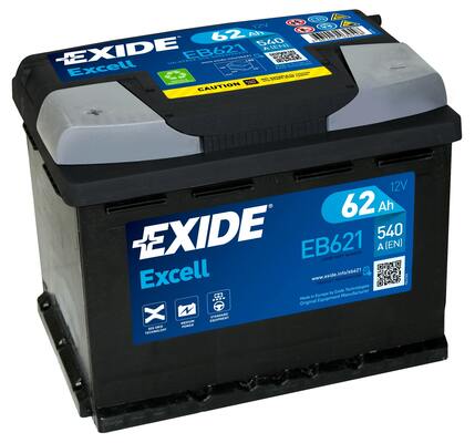 Стартерная аккумуляторная батарея   EB621   EXIDE