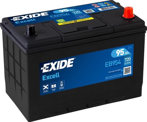 Стартерная аккумуляторная батарея   EB954   EXIDE