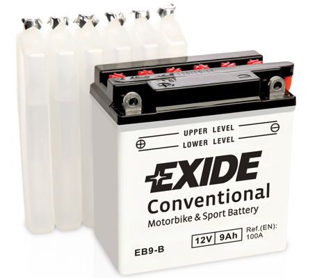 Стартерная аккумуляторная батарея   EB9-B   EXIDE