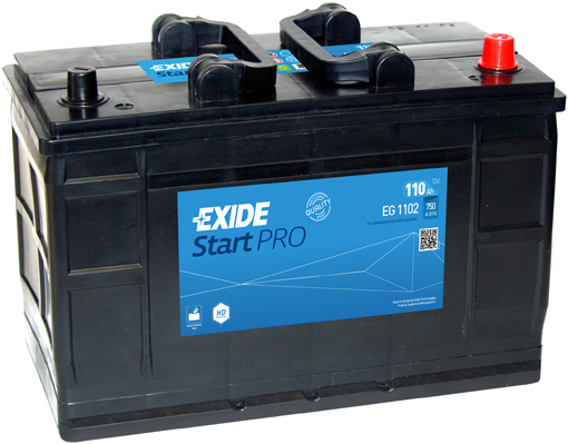 Стартерний акумулятор, EXIDE EG1102