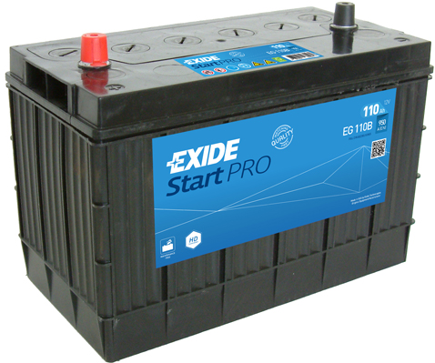 Стартерная аккумуляторная батарея   EG110B   EXIDE
