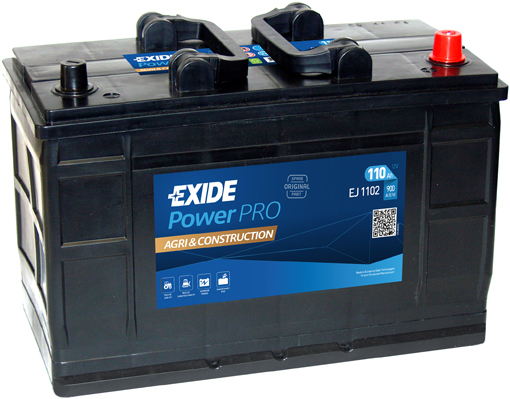 Стартерная аккумуляторная батарея   EJ1102   EXIDE