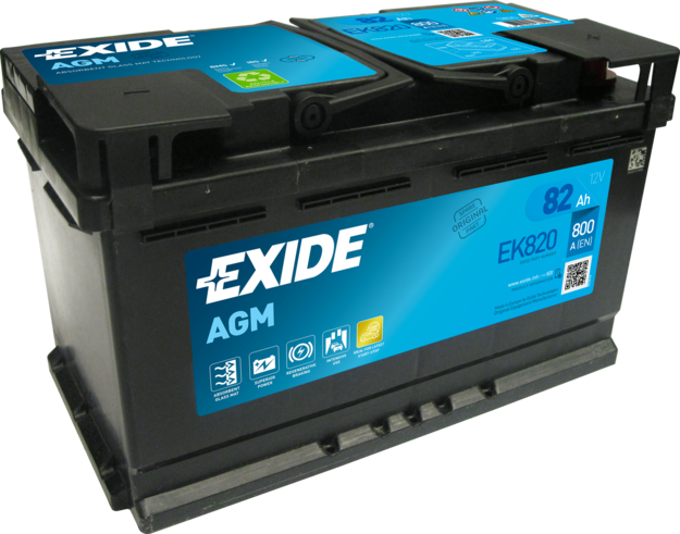 Стартерний акумулятор   EK820   EXIDE