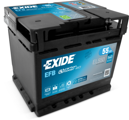 Стартерная аккумуляторная батарея   EL550   EXIDE