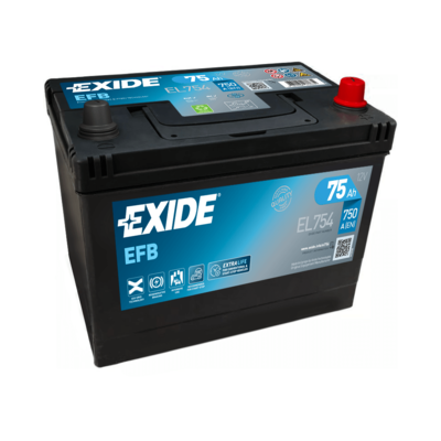 Стартерная аккумуляторная батарея   EL754   EXIDE