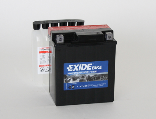 Стартерная аккумуляторная батарея   ETX7L-BS   EXIDE