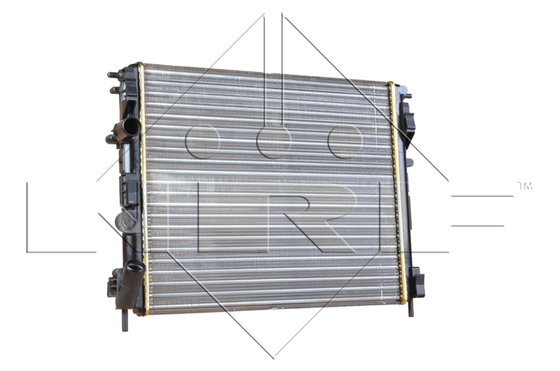 Радіатор, система охолодження двигуна   58148   NRF