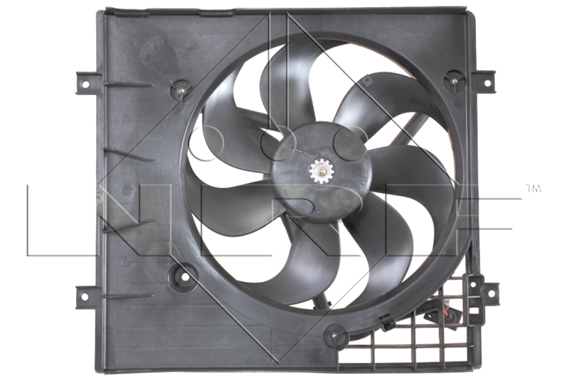 Вентилятор, охлаждение двигателя   47058   NRF