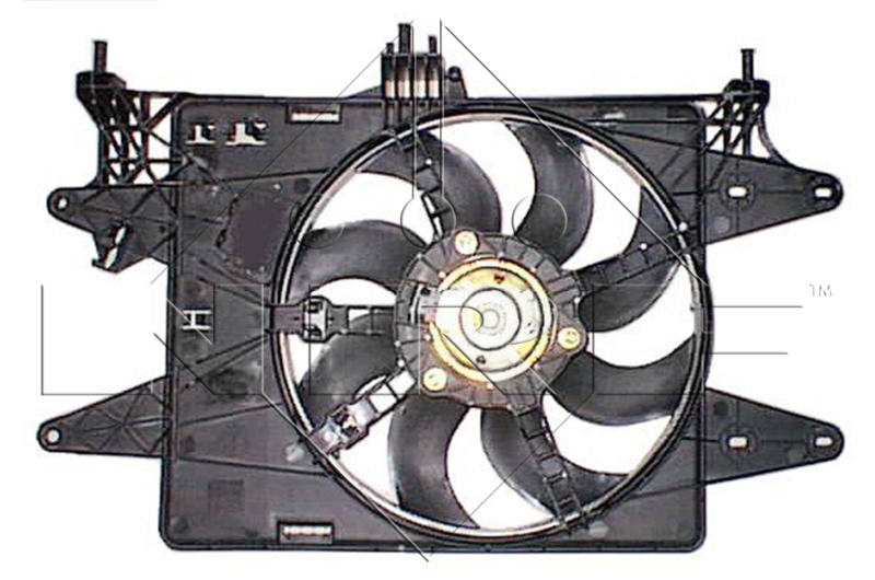 Вентилятор, охлаждение двигателя   47232   NRF